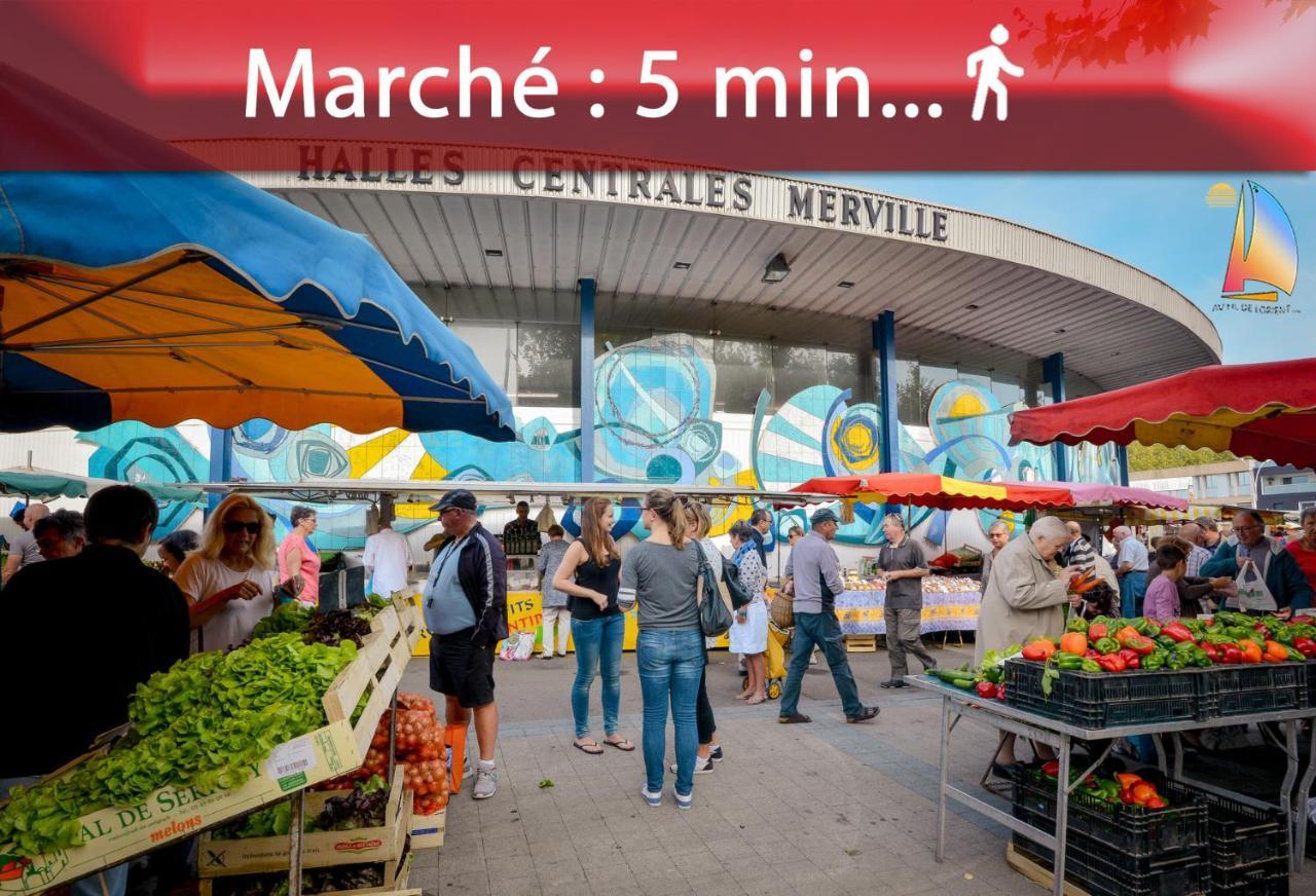 Le Reflet Merville - Central & Chic - Aufildeロリアン エクステリア 写真